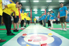 中信銀行陸地冰壺拓展課程完美收官