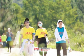 廣州飾馬科技有限公司英西峰林十里畫廊健步活動(dòng)